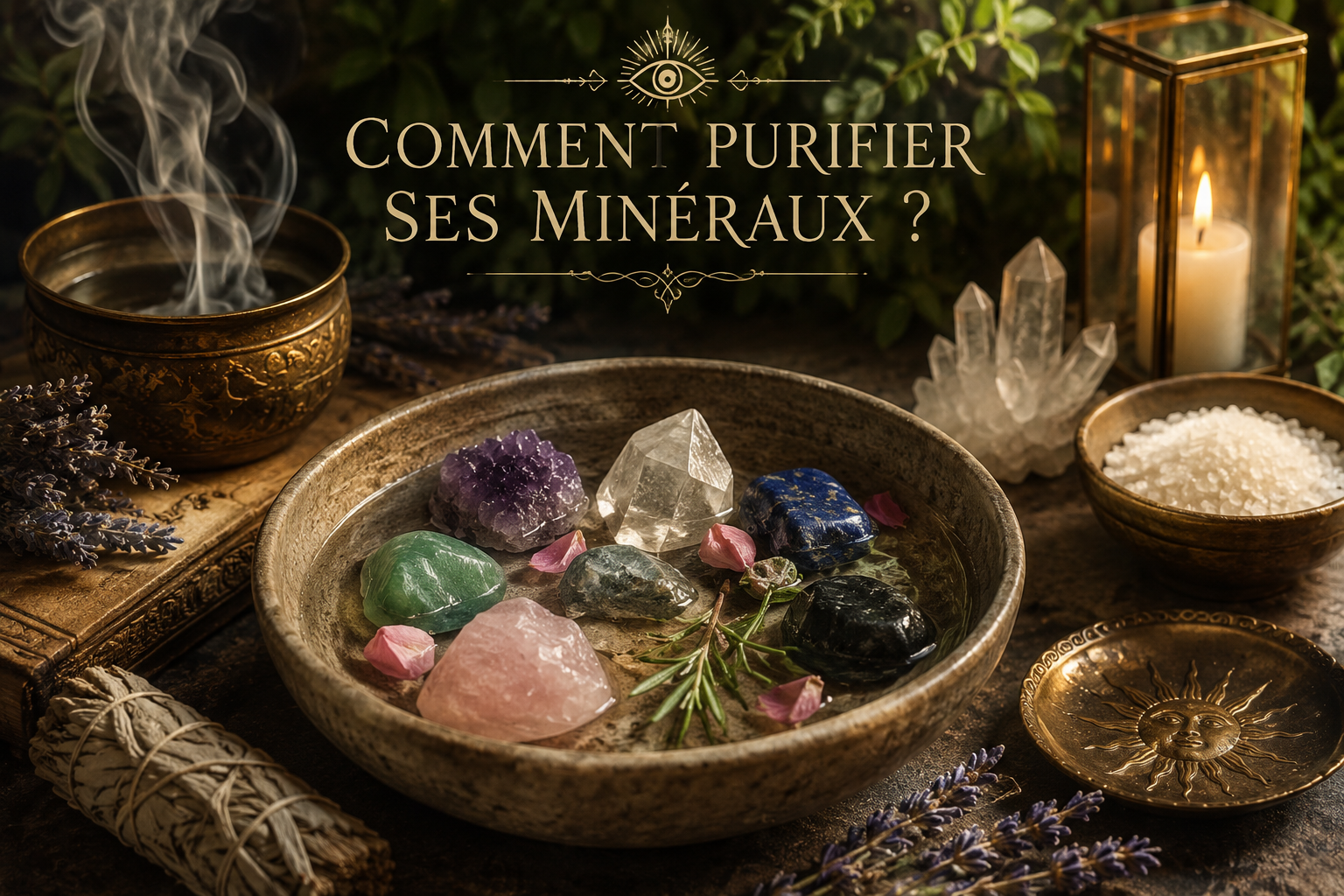 Comment purifier ses minéraux ?