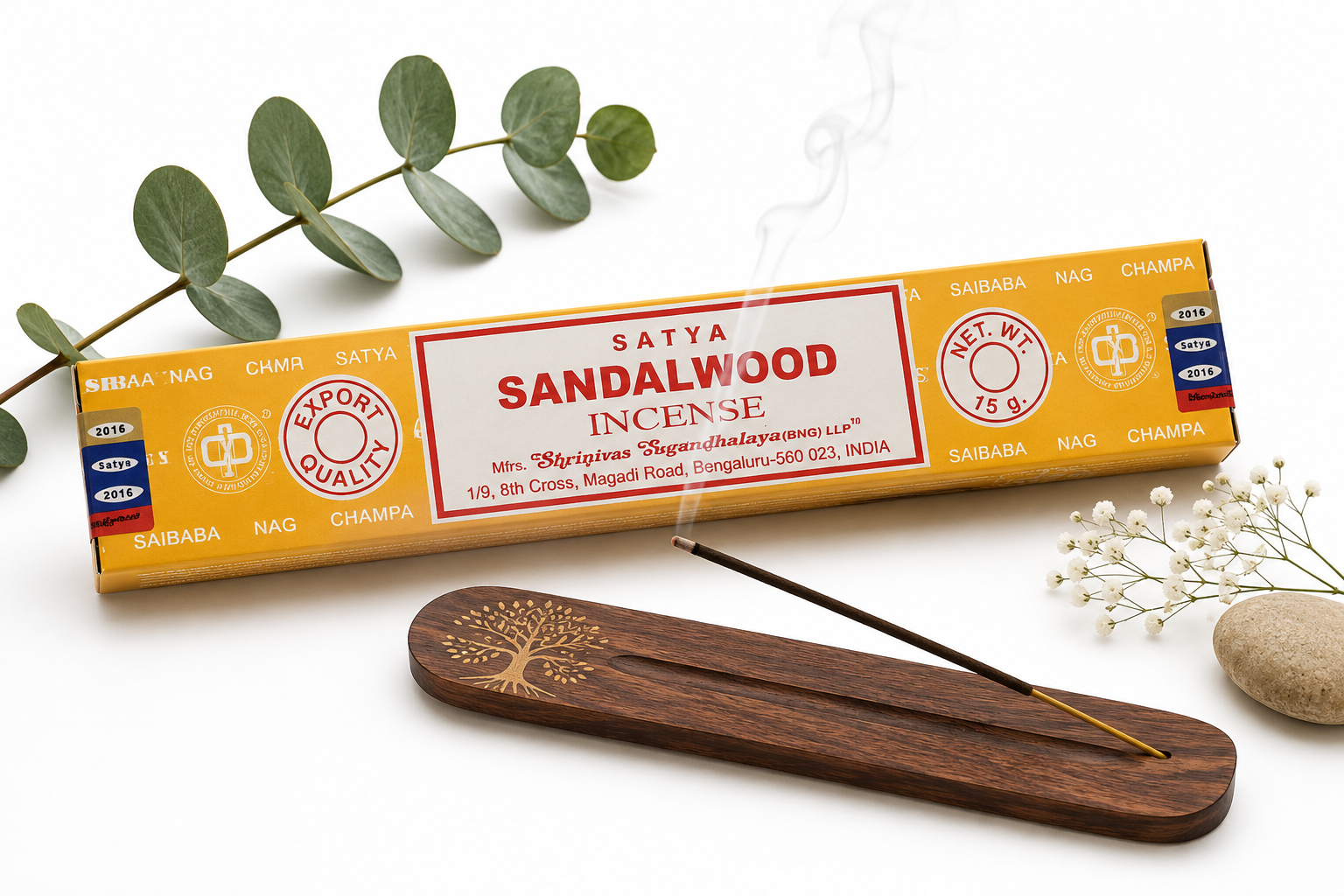 Encens Satya Sandalwood – Bois de Santal