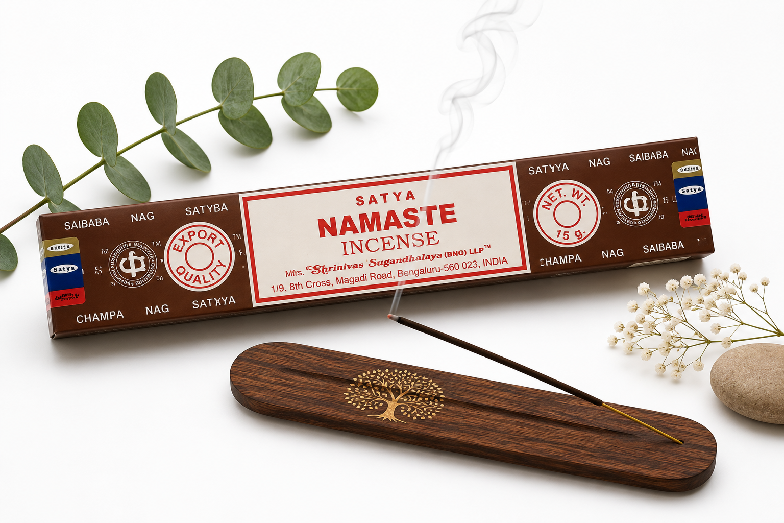 Encens Satya Namaste – Harmonie & Sérénité