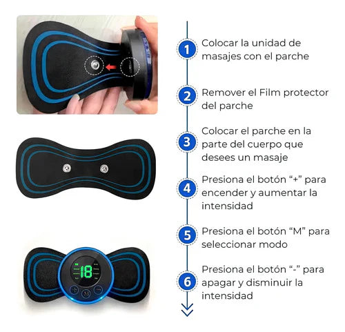 Mini Masajeador Portatil - Oferta 2x1 por tiempo limitado