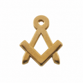 Pins Maçonnique – Équerre et Compas